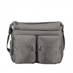 Umhängetasche MD20 QMTX6 Iron Gate, Farbe: grau, Marke: Mandarina Duck, EAN: 8032803762924, Abmessungen in cm: 33x28x7, Bild 1 von 7