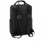 Rucksack Bergen Small mit Tabletfach 11 Zoll All Black, Farbe: schwarz, Marke: Kapten & Son, EAN: 4251145208561, Abmessungen in cm: 23.5x33.5x9.5, Bild 4 von 5