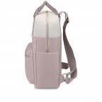 Rucksack Bergen Small mit Tabletfach 11 Zoll Dusty Rose, Farbe: rot/weinrot, Marke: Kapten & Son, EAN: 4251145208585, Abmessungen in cm: 23.5x33.5x9.5, Bild 3 von 5