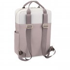 Rucksack Bergen Small mit Tabletfach 11 Zoll Dusty Rose, Farbe: rot/weinrot, Marke: Kapten & Son, EAN: 4251145208585, Abmessungen in cm: 23.5x33.5x9.5, Bild 4 von 5