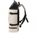 Rucksack Helsinki Cream Black, Farbe: beige, Marke: Kapten & Son, EAN: 4251145208646, Abmessungen in cm: 32x53.5x17, Bild 3 von 6