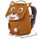 Rucksack Kleiner Freund für Kinder Katze, Farbe: braun, Marke: Affenzahn, EAN: 4057081070114, Abmessungen in cm: 17x25x11, Bild 2 von 7