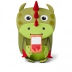 Rucksack Kleiner Freund für Kinder Drache, Farbe: grün/oliv, Marke: Affenzahn, EAN: 4057081187065, Abmessungen in cm: 17x25x11, Bild 6 von 6