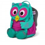 Rucksack Großer Freund für Kinder Eule, Farbe: grün/oliv, Marke: Affenzahn, EAN: 4057081048762, Abmessungen in cm: 20x31x12, Bild 2 von 6