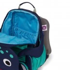 Rucksack Großer Freund für Kinder Oktopus, Farbe: blau/petrol, Marke: Affenzahn, EAN: 4057081136858, Abmessungen in cm: 20x31x12, Bild 6 von 7