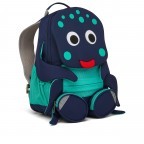 Rucksack Großer Freund für Kinder Oktopus, Farbe: blau/petrol, Marke: Affenzahn, EAN: 4057081136858, Abmessungen in cm: 20x31x12, Bild 3 von 7