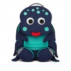 Rucksack Großer Freund für Kinder Oktopus, Farbe: blau/petrol, Marke: Affenzahn, EAN: 4057081136858, Abmessungen in cm: 20x31x12, Bild 1 von 7