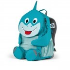 Rucksack Großer Freund für Kinder Hai, Farbe: grün/oliv, Marke: Affenzahn, EAN: 4057081187058, Abmessungen in cm: 20x31x12, Bild 2 von 7