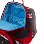 Rucksack Großer Freund für Kinder Marienkäfer, Farbe: rot/weinrot, Marke: Affenzahn, EAN: 4057081136841, Abmessungen in cm: 20x31x12, Bild 6 von 7