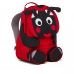 Rucksack Großer Freund für Kinder Marienkäfer, Farbe: rot/weinrot, Marke: Affenzahn, EAN: 4057081136841, Abmessungen in cm: 20x31x12, Bild 3 von 7