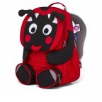 Rucksack Großer Freund für Kinder Marienkäfer, Farbe: rot/weinrot, Marke: Affenzahn, EAN: 4057081136841, Abmessungen in cm: 20x31x12, Bild 2 von 7