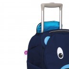 Koffer Kinderkoffer mit zwei Rollen Bär, Farbe: blau/petrol, Marke: Affenzahn, EAN: 4057081034796, Abmessungen in cm: 30x40x16.5, Bild 9 von 11