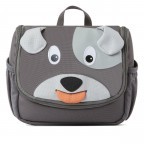 Kulturbeutel Kulturtasche für Kinder Hund, Farbe: grau, Marke: Affenzahn, EAN: 4057081039470, Abmessungen in cm: 17x20x7, Bild 1 von 6