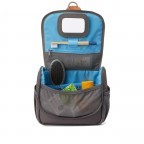 Kulturbeutel Kulturtasche für Kinder Hund, Farbe: grau, Marke: Affenzahn, EAN: 4057081039470, Abmessungen in cm: 17x20x7, Bild 5 von 6