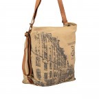 Rucksack / Beuteltasche Canvas Trave B3.8316 Dark Ash, Farbe: anthrazit, Marke: Harbour 2nd, EAN: 4046478056602, Bild 2 von 6