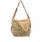 Rucksack / Beuteltasche Canvas Trave B3.8316 Olive Green, Farbe: grün/oliv, Marke: Harbour 2nd, EAN: 4046478056626, Bild 1 von 6