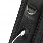 Laptoptasche Vectura Evo Laptop Bailhandle 17.3 Zoll mit Easy-Pass-System Black, Farbe: schwarz, Marke: Samsonite, EAN: 5414847971938, Abmessungen in cm: 44x32x12, Bild 10 von 11