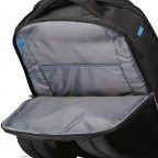 Rucksack Vectura Evo Laptop Backpack 15.6 Zoll mit USB-Anschluss und Easy-Pass-System Black, Farbe: schwarz, Marke: Samsonite, EAN: 5414847971709, Abmessungen in cm: 29x44.5x18, Bild 9 von 9