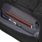 Pilotenkoffer Vectura Evo Business Case Wheels 15.6 Zoll mit USB-Anschluss Black, Farbe: schwarz, Marke: Samsonite, EAN: 5414847972034, Abmessungen in cm: 42x32x20, Bild 9 von 11