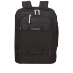 Rucksack / Bordtasche Sonora 3-Way Shoulder Bag Expandable mit Laptopfach 15.6 Zoll Black, Farbe: schwarz, Marke: Samsonite, EAN: 5400520015372, Bild 9 von 14