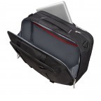 Rucksack / Bordtasche Sonora 3-Way Shoulder Bag Expandable mit Laptopfach 15.6 Zoll Black, Farbe: schwarz, Marke: Samsonite, EAN: 5400520015372, Bild 12 von 14
