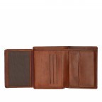 Geldbörse Story Uomo Marrone, Farbe: cognac, Marke: The Bridge, EAN: 8033748004582, Abmessungen in cm: 9.5x12.5x2.5, Bild 3 von 3