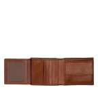 Geldbörse Story Uomo Marrone, Farbe: cognac, Marke: The Bridge, EAN: 8033748004995, Abmessungen in cm: 11x10.5x2.5, Bild 3 von 3