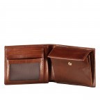 Geldbörse Story Uomo Marrone, Farbe: cognac, Marke: The Bridge, EAN: 8033748005053, Abmessungen in cm: 12x9.5x2.5, Bild 2 von 3