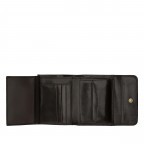 Geldbörse Story Donna Nero, Farbe: schwarz, Marke: The Bridge, EAN: 8033748332111, Abmessungen in cm: 12.5x10x2, Bild 3 von 3