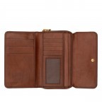 Geldbörse Story Donna Marrone, Farbe: cognac, Marke: The Bridge, EAN: 8033748009754, Abmessungen in cm: 18x11x3, Bild 3 von 3