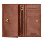 Geldbörse Story Donna Marrone, Farbe: cognac, Marke: The Bridge, EAN: 8033748009983, Abmessungen in cm: 17x10x2.5, Bild 2 von 3