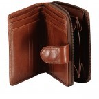 Geldbörse Story Donna Marrone, Farbe: cognac, Marke: The Bridge, EAN: 8033748010958, Abmessungen in cm: 10x13x3, Bild 6 von 6