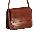 Umhängetasche Lucrezia Marrone, Farbe: cognac, Marke: The Bridge, EAN: 8033748489105, Abmessungen in cm: 25x18.5x7.5, Bild 2 von 6