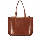 Shopper Story Donna Marrone, Farbe: cognac, Marke: The Bridge, EAN: 8033748494123, Abmessungen in cm: 30x28x13, Bild 3 von 5