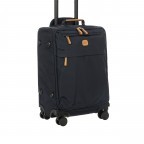 Koffer X-BAG & X-Travel 55 cm Ocean Blue, Farbe: blau/petrol, Marke: Brics, EAN: 8016623145624, Abmessungen in cm: 36x55x23, Bild 4 von 10