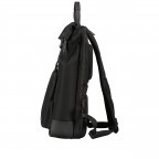 Rucksack Helsinki Backpack Courier mit Laptopfach 15 Zoll Black, Farbe: schwarz, Marke: Jost, EAN: 4025307766882, Bild 3 von 10