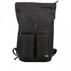 Rucksack Helsinki Backpack Courier mit Laptopfach 15 Zoll Black, Farbe: schwarz, Marke: Jost, EAN: 4025307766882, Bild 10 von 10