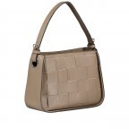 Umhängetasche Taupe, Farbe: taupe/khaki, Marke: Hausfelder Manufaktur, EAN: 4065646006447, Abmessungen in cm: 27x20x11, Bild 2 von 8