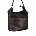 Beuteltasche Soft-Weaving Antonia SW.10501 Dark Ash, Farbe: anthrazit, Marke: Harbour 2nd, EAN: 4046478051812, Abmessungen in cm: 41x36.5x14, Bild 2 von 9