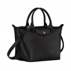 Handtasche Le Pliage City Handtasche S mit Schulterriemen Schwarz, Farbe: schwarz, Marke: Longchamp, EAN: 3597922151240, Abmessungen in cm: 25x23x16, Bild 2 von 5