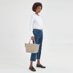 Handtasche Le Pliage City Handtasche S mit Schulterriemen Sand, Farbe: beige, Marke: Longchamp, EAN: 3597922151301, Abmessungen in cm: 25x23x16, Bild 4 von 5