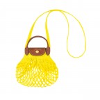 Umhängetasche Le Pliage Filet XS Gelb, Farbe: gelb, Marke: Longchamp, EAN: 3597922164189, Abmessungen in cm: 17x18x1, Bild 1 von 4