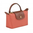 Kosmetiktasche Le Pliage Pochette Rose, Farbe: rosa/pink, Marke: Longchamp, EAN: 3597922144181, Abmessungen in cm: 17x10x5.5, Bild 2 von 5