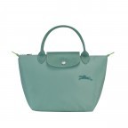Handtasche Le Pliage Green Handtasche S Türkis, Farbe: grün/oliv, Marke: Longchamp, EAN: 3597922140763, Abmessungen in cm: 23x22x14, Bild 1 von 5