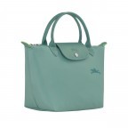 Handtasche Le Pliage Green Handtasche S Türkis, Farbe: grün/oliv, Marke: Longchamp, EAN: 3597922140763, Abmessungen in cm: 23x22x14, Bild 2 von 5