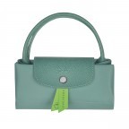 Handtasche Le Pliage Green Handtasche S Türkis, Farbe: grün/oliv, Marke: Longchamp, EAN: 3597922140763, Abmessungen in cm: 23x22x14, Bild 5 von 5