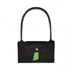 Shopper Le Pliage Green Shopper S Schwarz, Farbe: schwarz, Marke: Longchamp, EAN: 3597922085163, Abmessungen in cm: 28x25x14, Bild 5 von 6