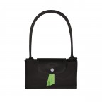 Shopper Le Pliage Green Shopper S Schwarz, Farbe: schwarz, Marke: Longchamp, EAN: 3597922085163, Abmessungen in cm: 28x25x14, Bild 6 von 7