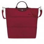 Reisetasche Le Pliage Green erweiterbar Rot, Farbe: rot/weinrot, Marke: Longchamp, EAN: 3597922086047, Bild 1 von 6