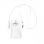 Handytasche Roseau Croco Weiß, Farbe: weiß, Marke: Longchamp, EAN: 3597922156481, Abmessungen in cm: 9.5x17x3.5, Bild 1 von 4